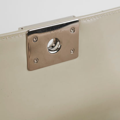 Chanel Boy Old Medium Iridiscent (Light grey)