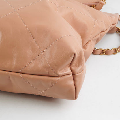 Chanel 22 Small Caramel