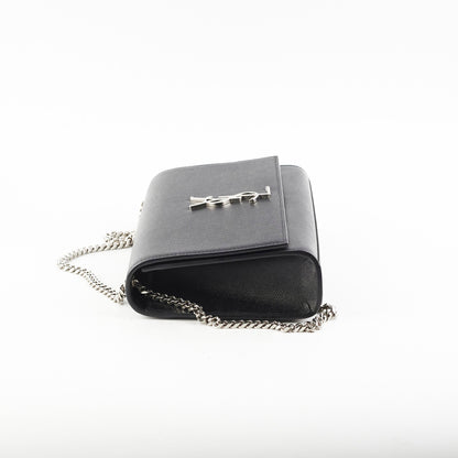 Saint Laurent Kate Chain Bag Black