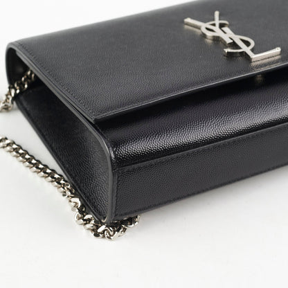 Saint Laurent Kate Chain Bag Black
