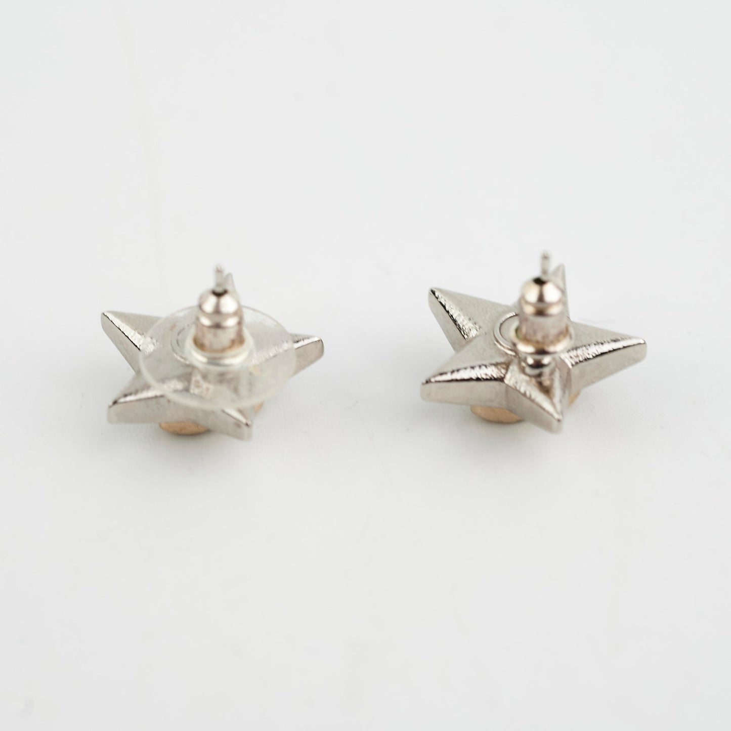 Chanel Star CC Logo Stud Earrings Costume Jewellery