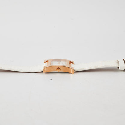 Hermes Heure H Watch Small Model (25mm) Blanc
