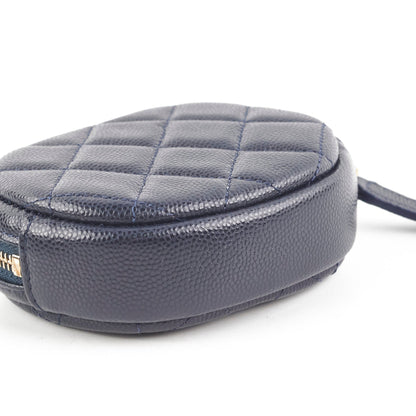 Chanel Caviar Coin Purse Navy