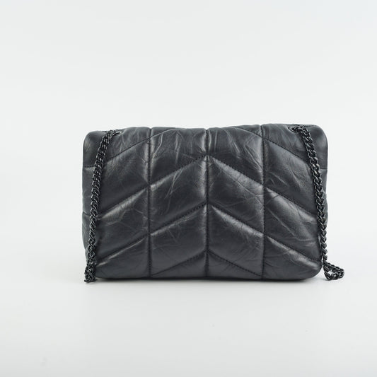 Saint Laurent So Black Toy Puffer Black