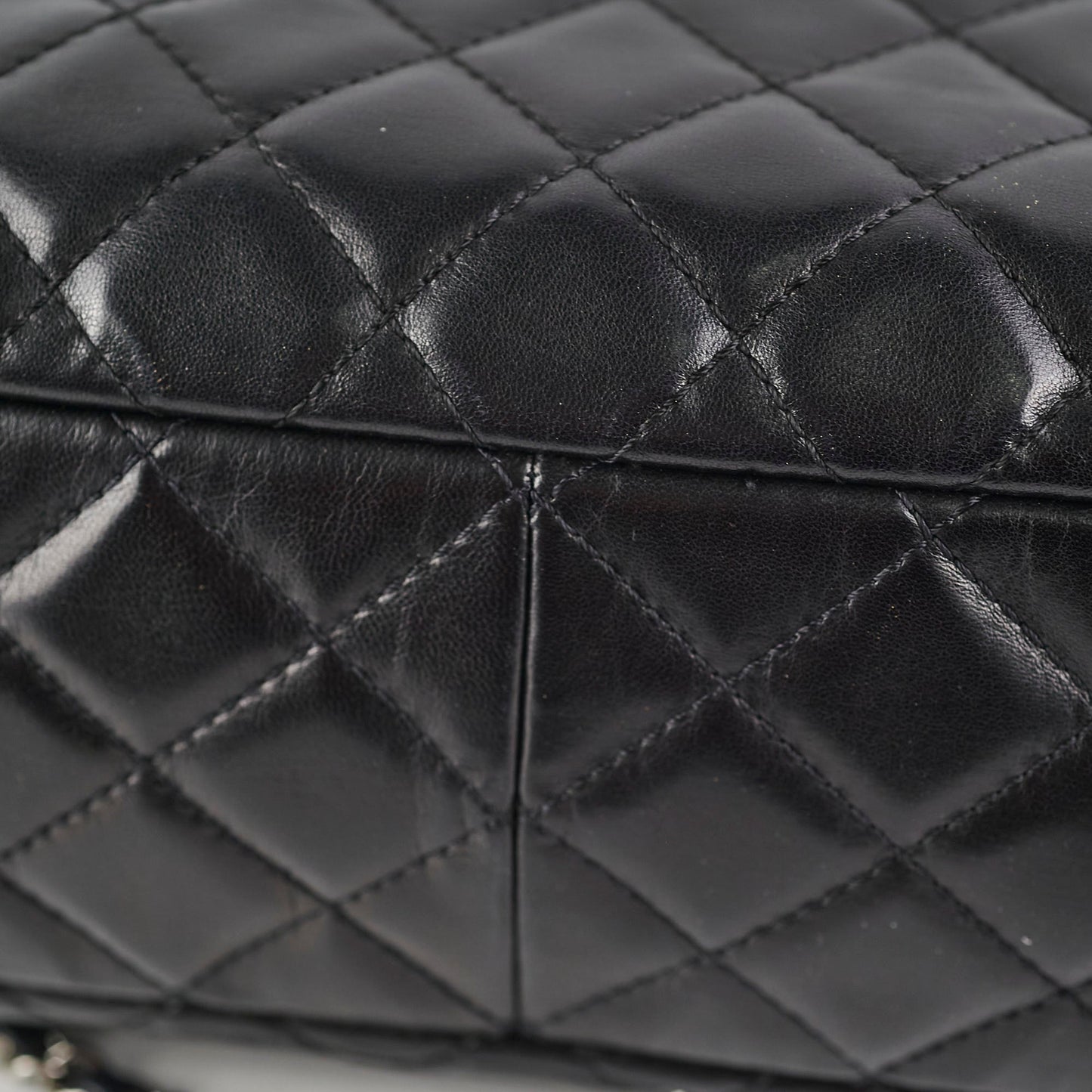 Chanel Vintage Bowling Black