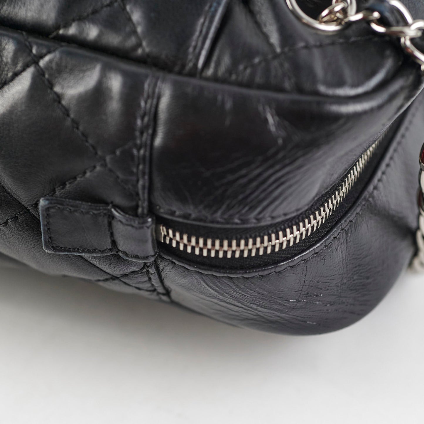 Chanel Vintage Bowling Black
