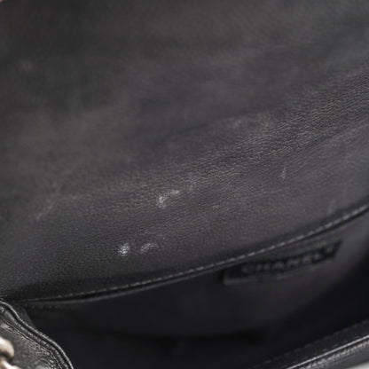 Chanel Old Medium Boy Black