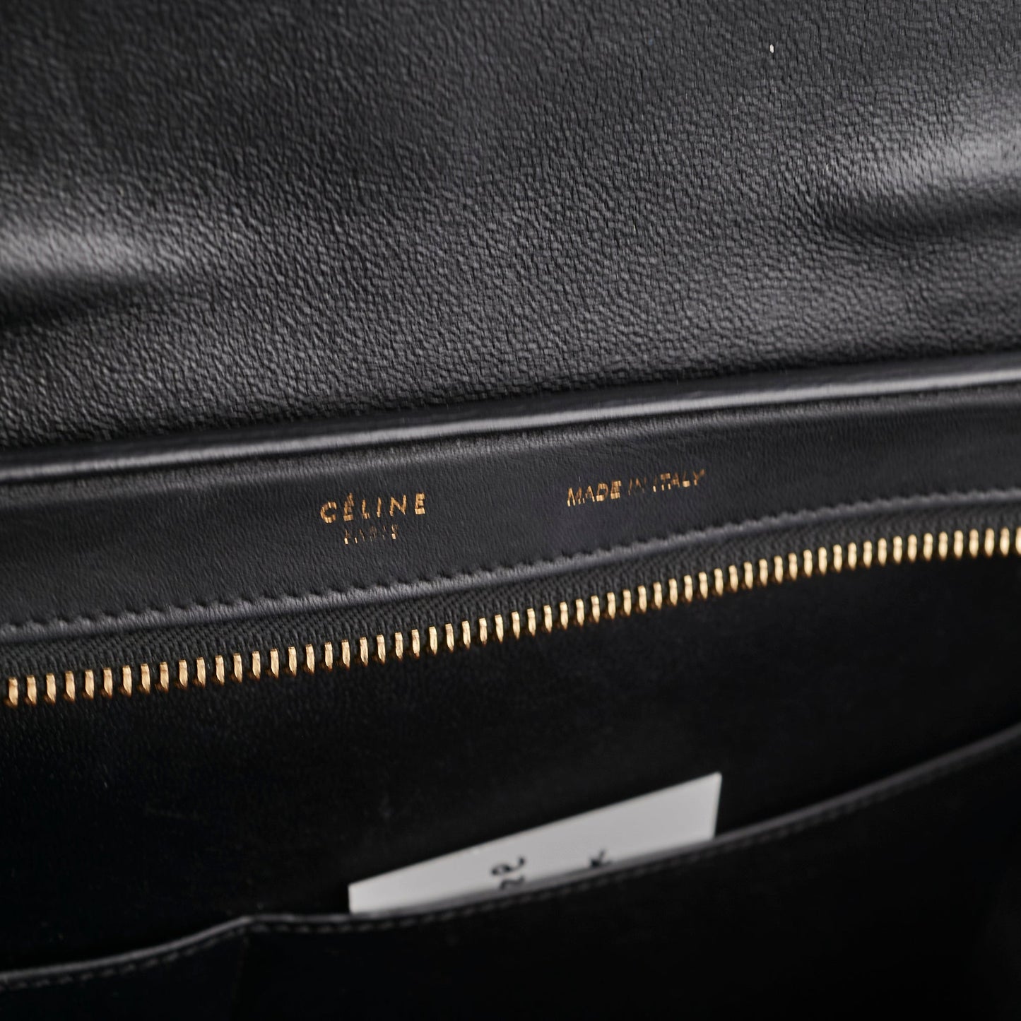 Celine Small Trapeze Blue/Black