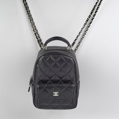 Chanel Mini Backpack Caviar Black