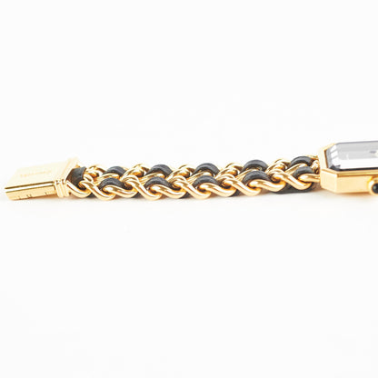 Chanel Premier Black/Gold Watch Size L