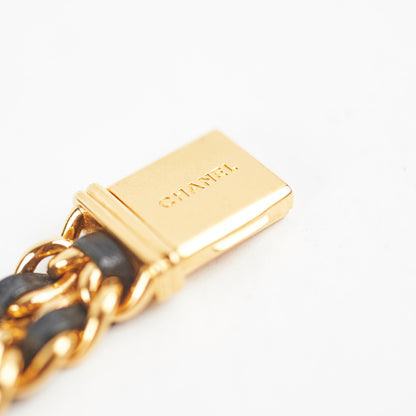 Chanel Premier Black/Gold Watch Size L