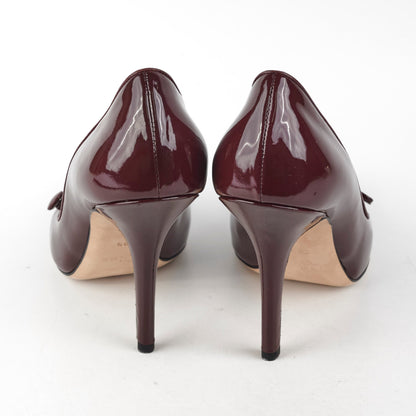 Christian Dior Burgundy Heels Size 39.5
