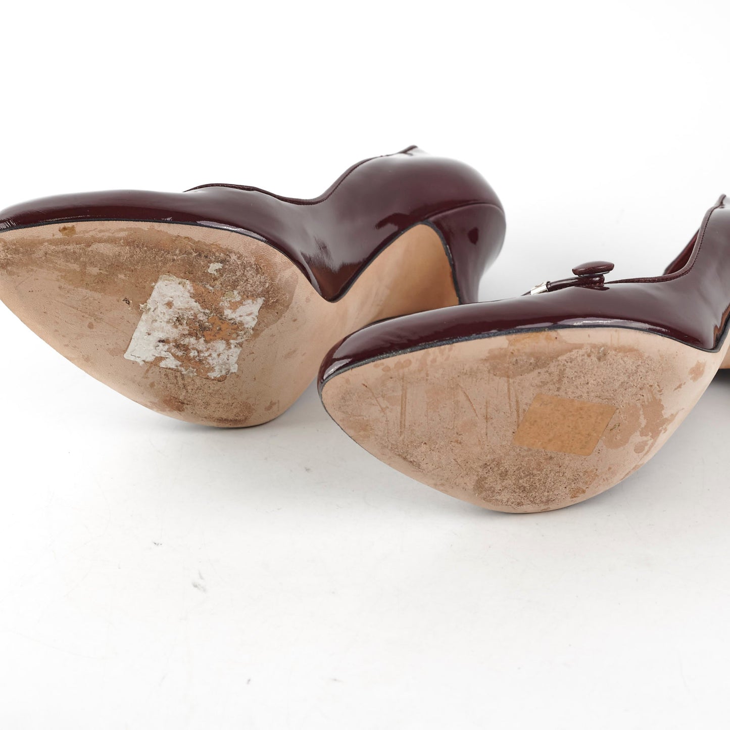 Christian Dior Burgundy Heels Size 39.5