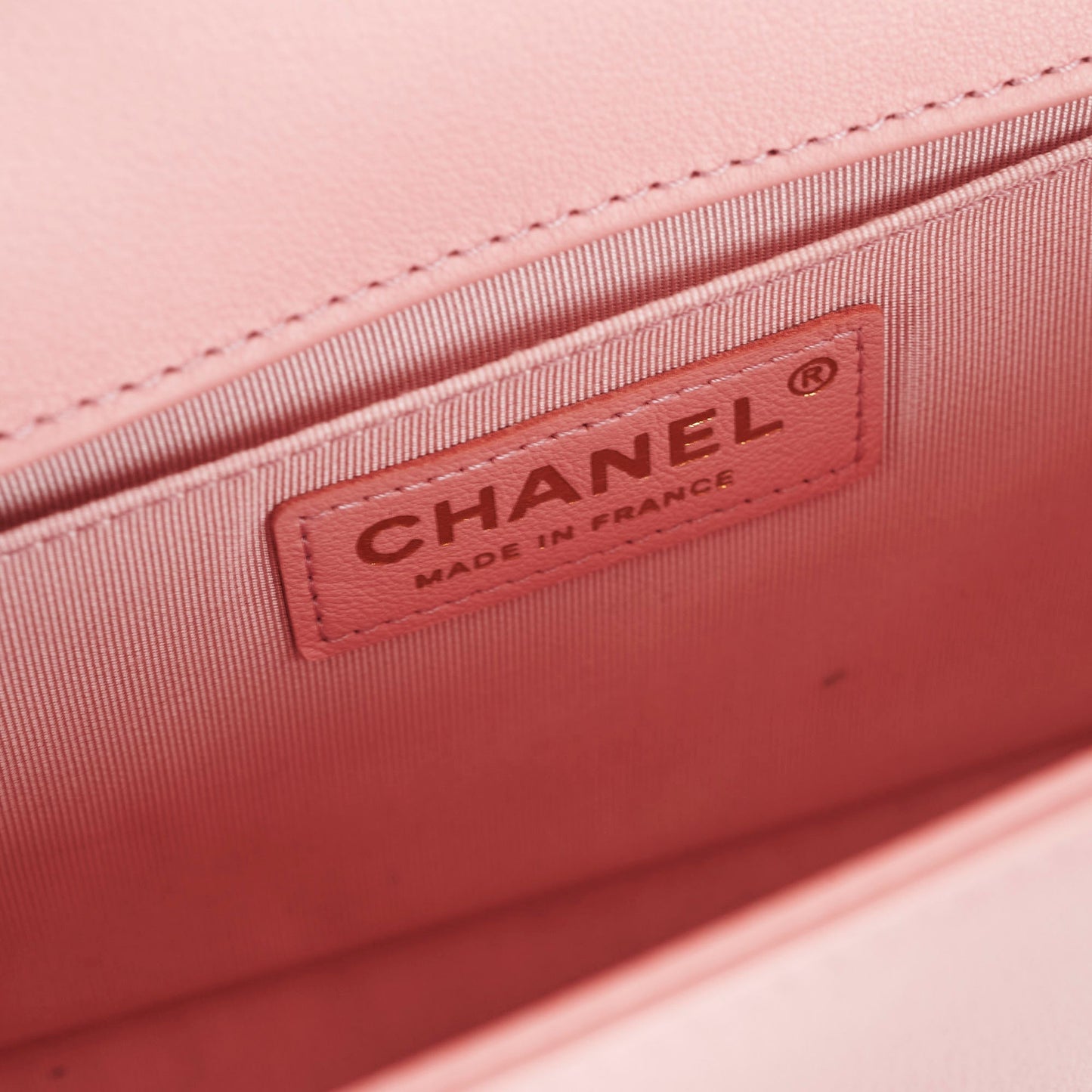 Chanel Old Medium Boy Pink Lambskin