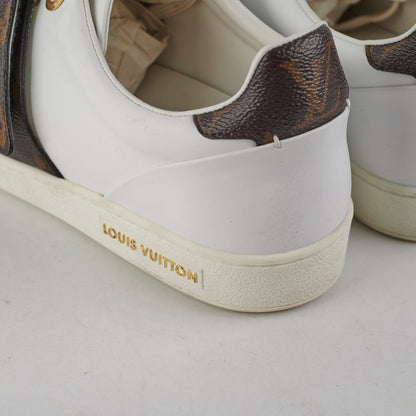 Louis Vuitton Canvas/Leather Sneakers Size 40