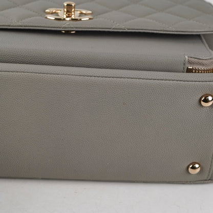 Chanel Medium Business Affinity Grey Caviar