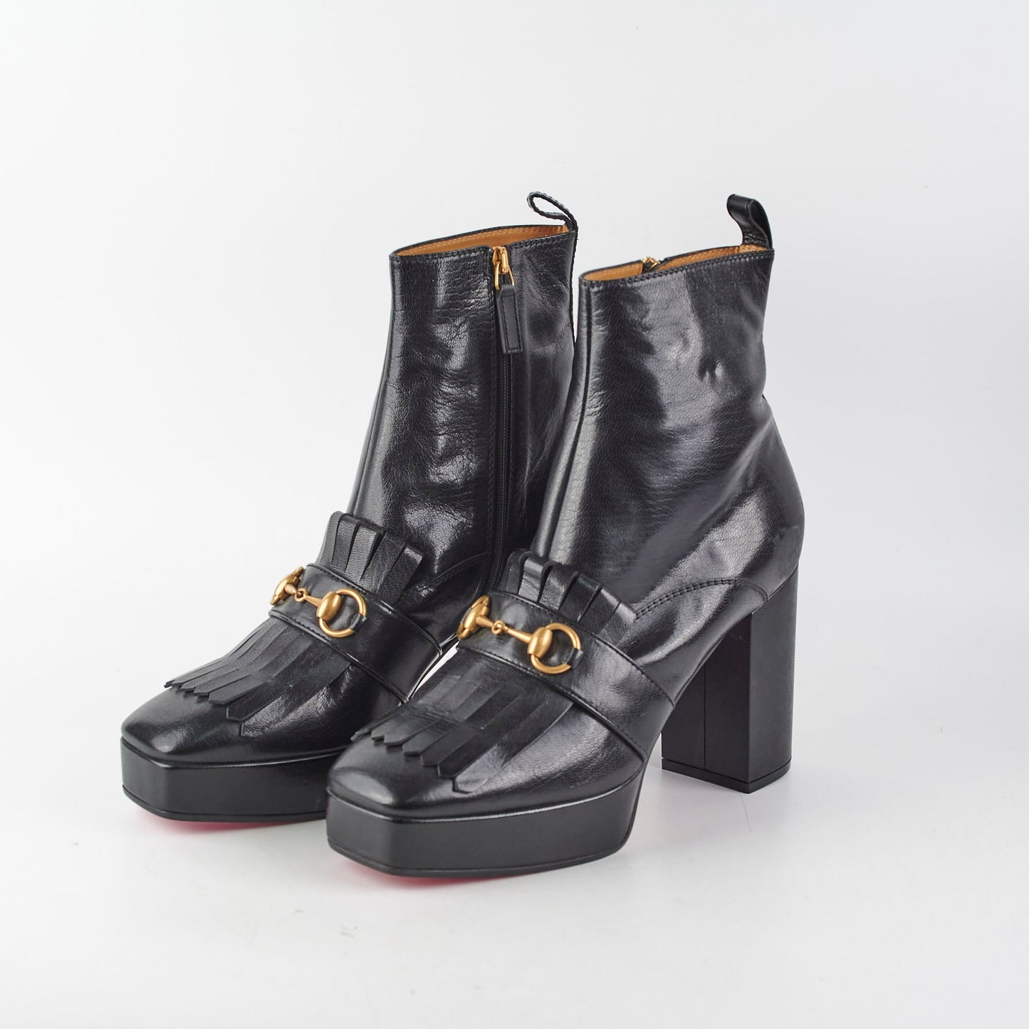 Gucci Horsebit Boots Black Size 41