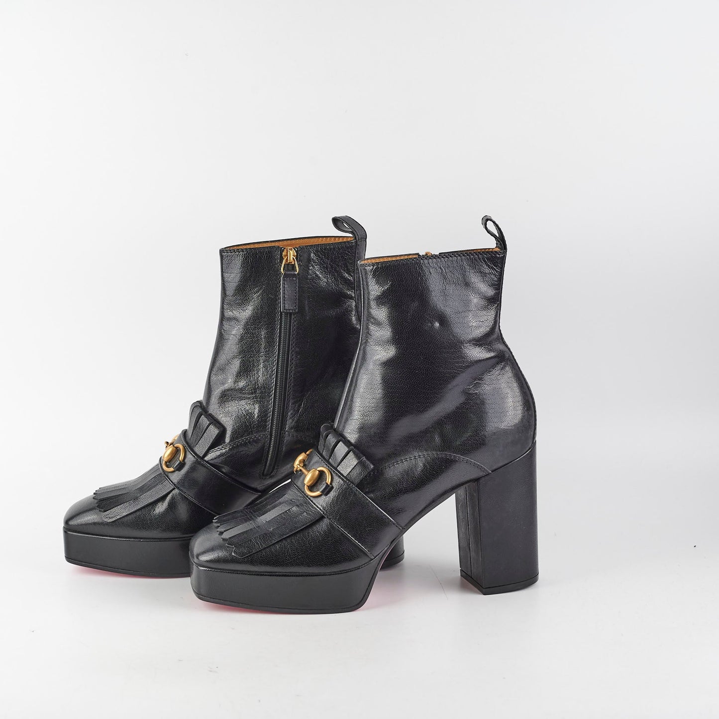 Gucci Horsebit Boots Black Size 41