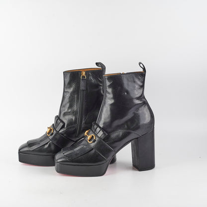 Gucci Horsebit Boots Black Size 41