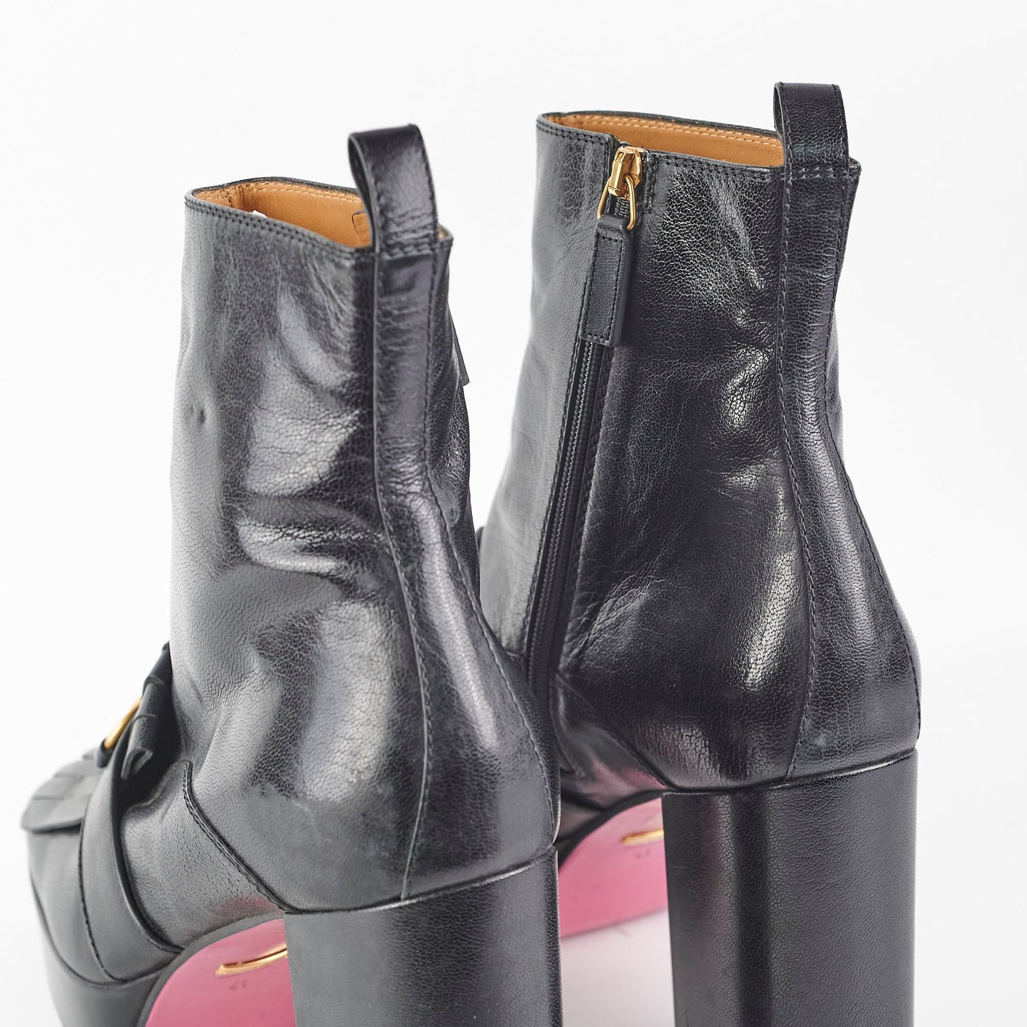 Gucci Horsebit Boots Black Size 41