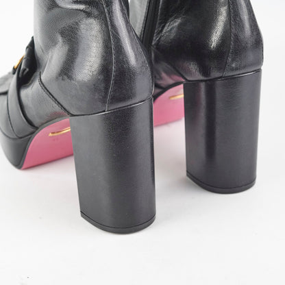 Gucci Horsebit Boots Black Size 41