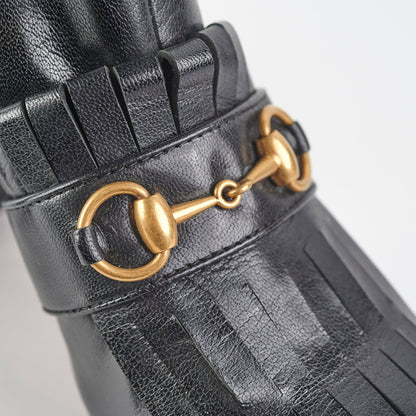 Gucci Horsebit Boots Black Size 41