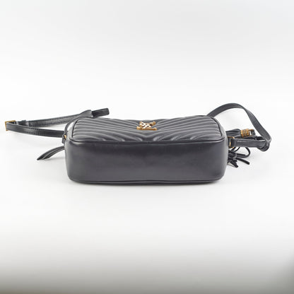 Saint Laurent Lou Camera Crossbody Bag Black