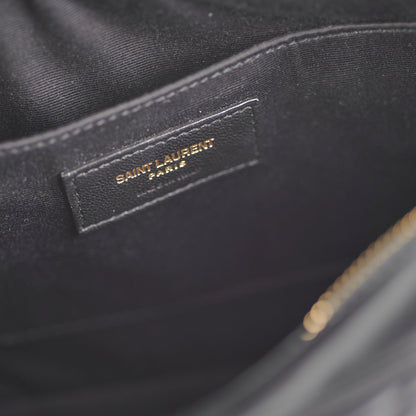 Saint Laurent Lou Camera Crossbody Bag Black