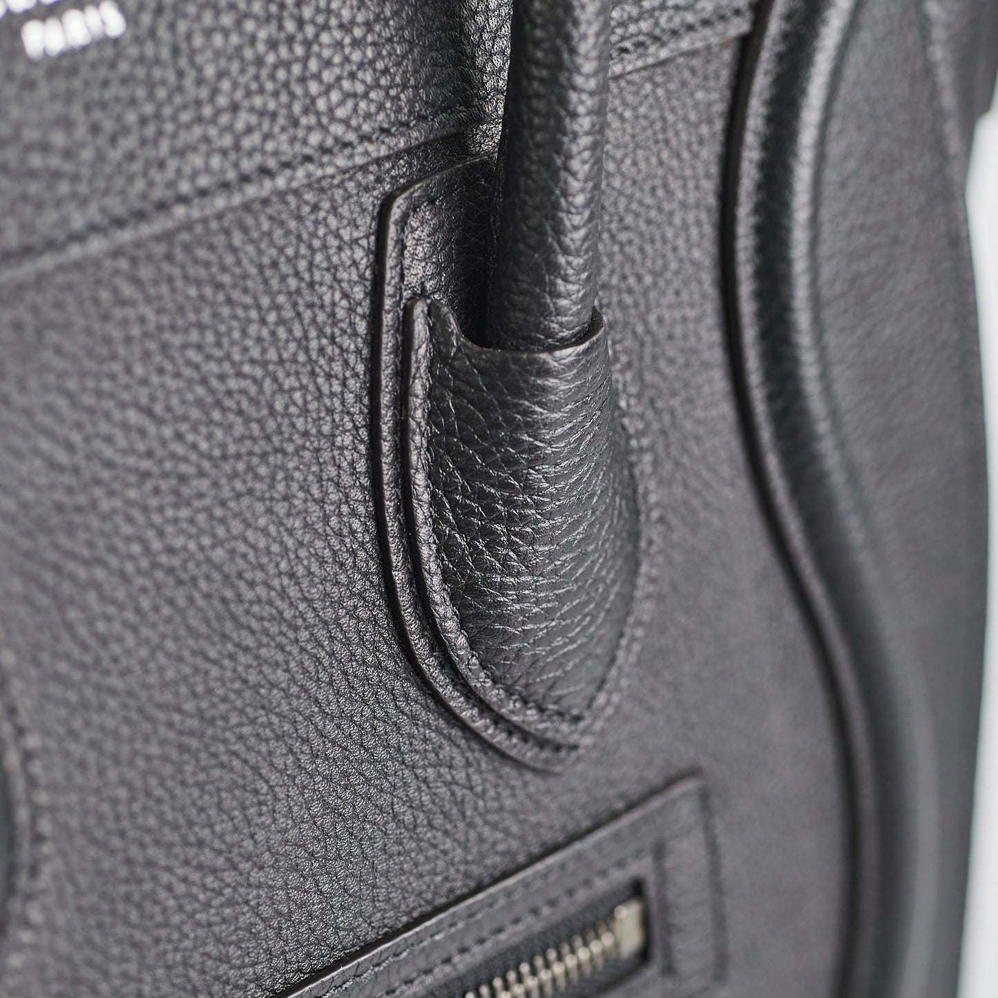 Celine Luggage Micro Black