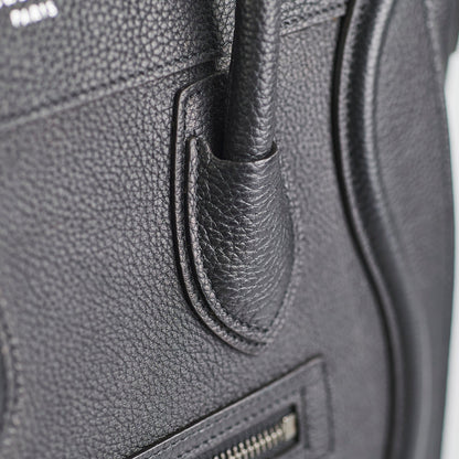 Celine Luggage Micro Black