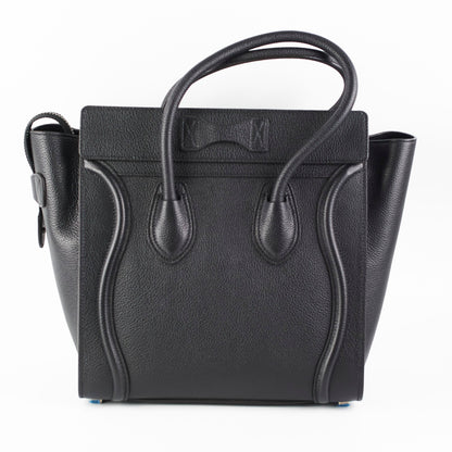 Celine Luggage Micro Black