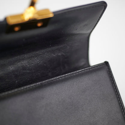 Christian Dior Mini Montaigne Bag Black