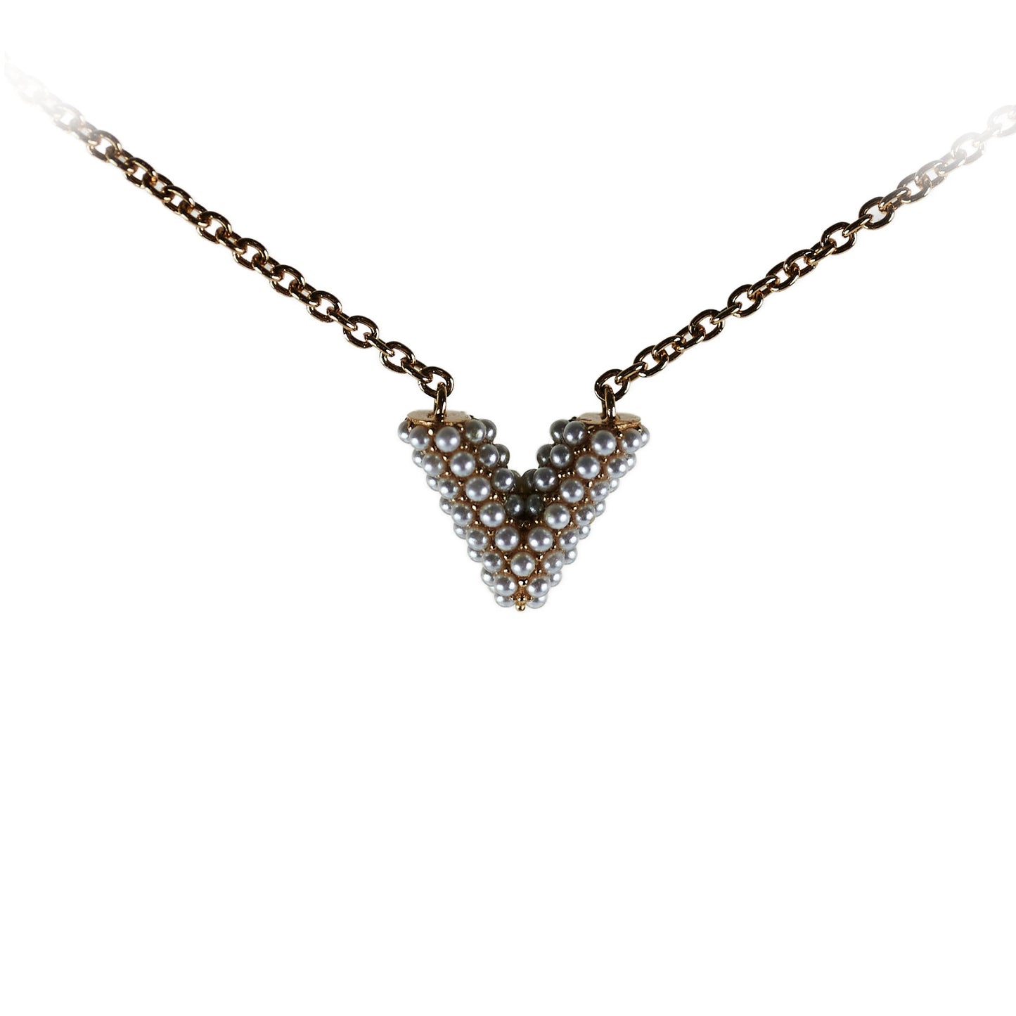 Louis Vuitton Necklace Pearls