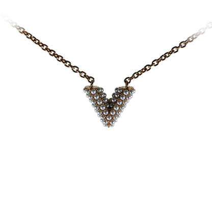 Louis Vuitton Necklace Pearls
