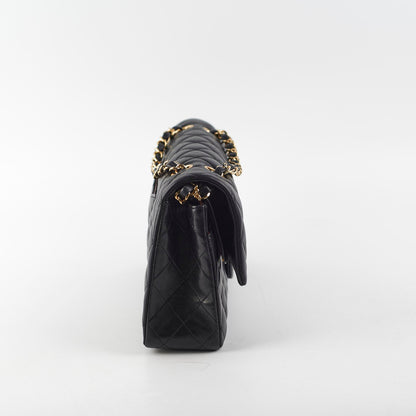 Chanel Medium/Large Classic Flap Black Lambskin