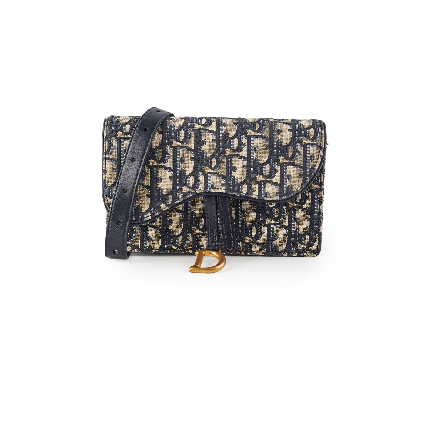 Christian Dior Oblique Saddle Pouch Belt Bag