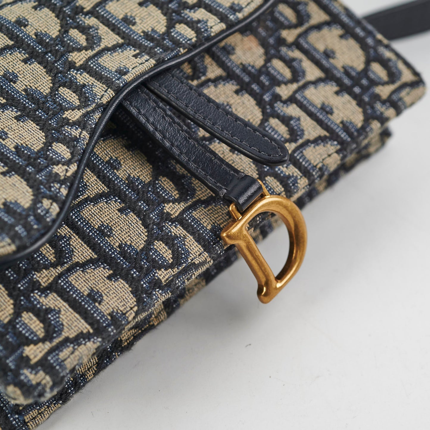 Christian Dior Oblique Saddle Pouch Belt Bag