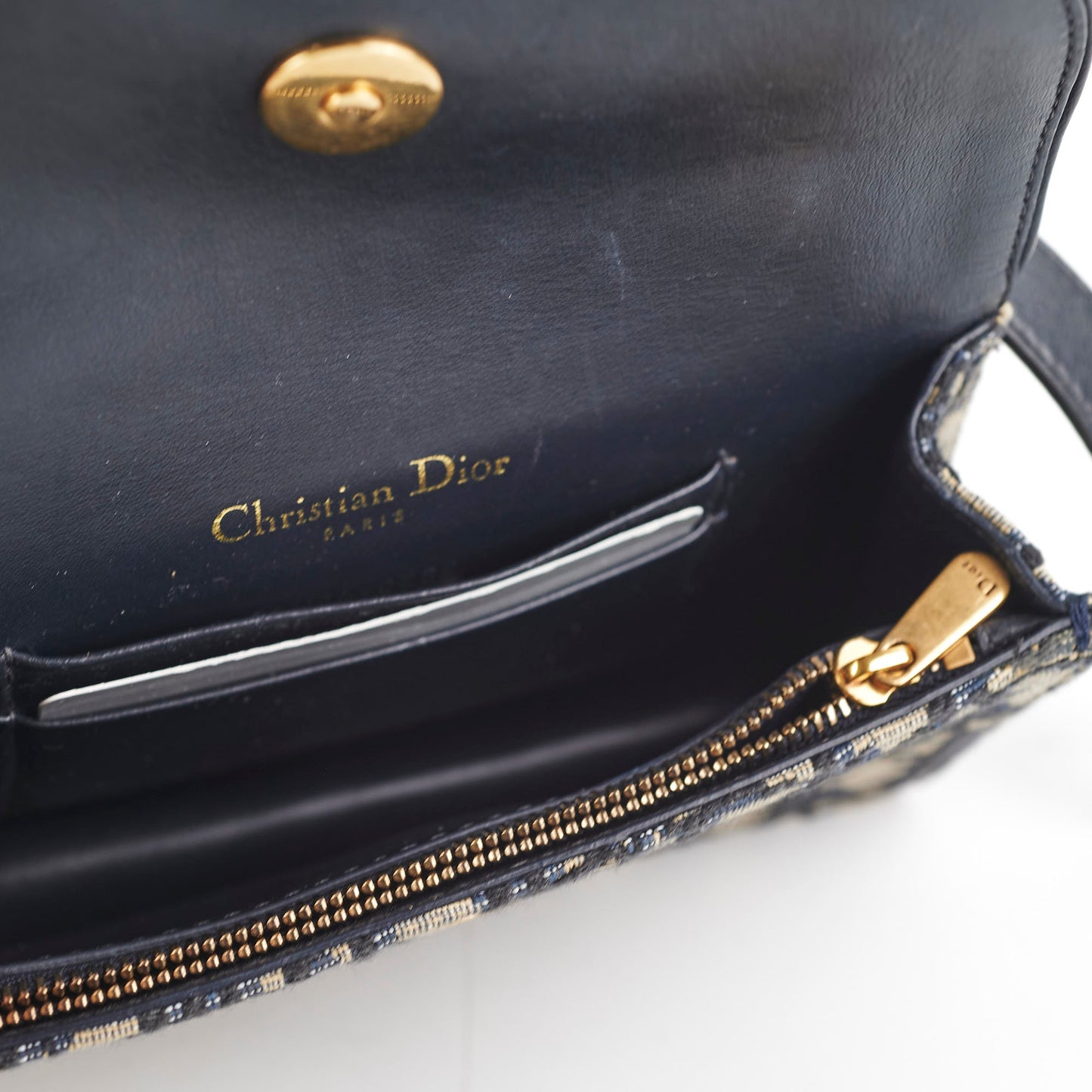 Christian Dior Oblique Saddle Pouch Belt Bag