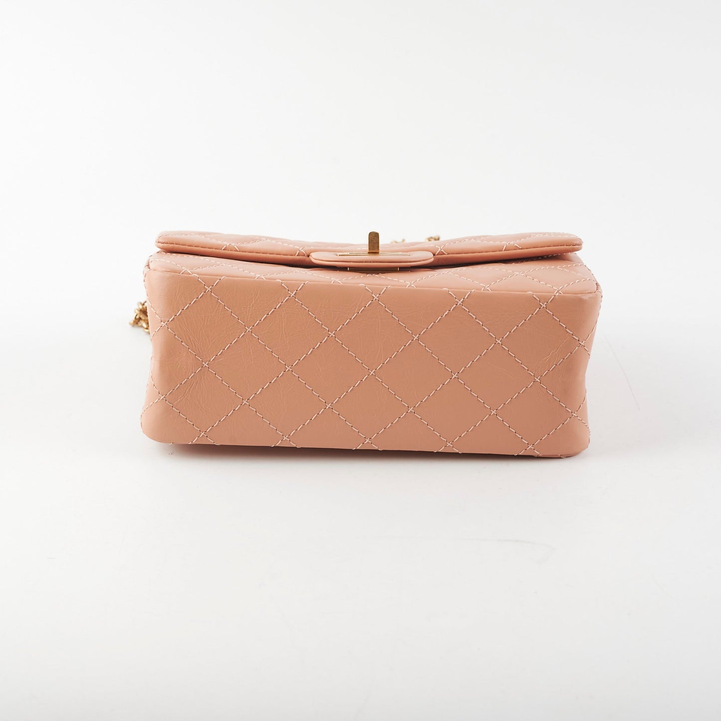 Chanel Mini Reissue Peach Microchip
