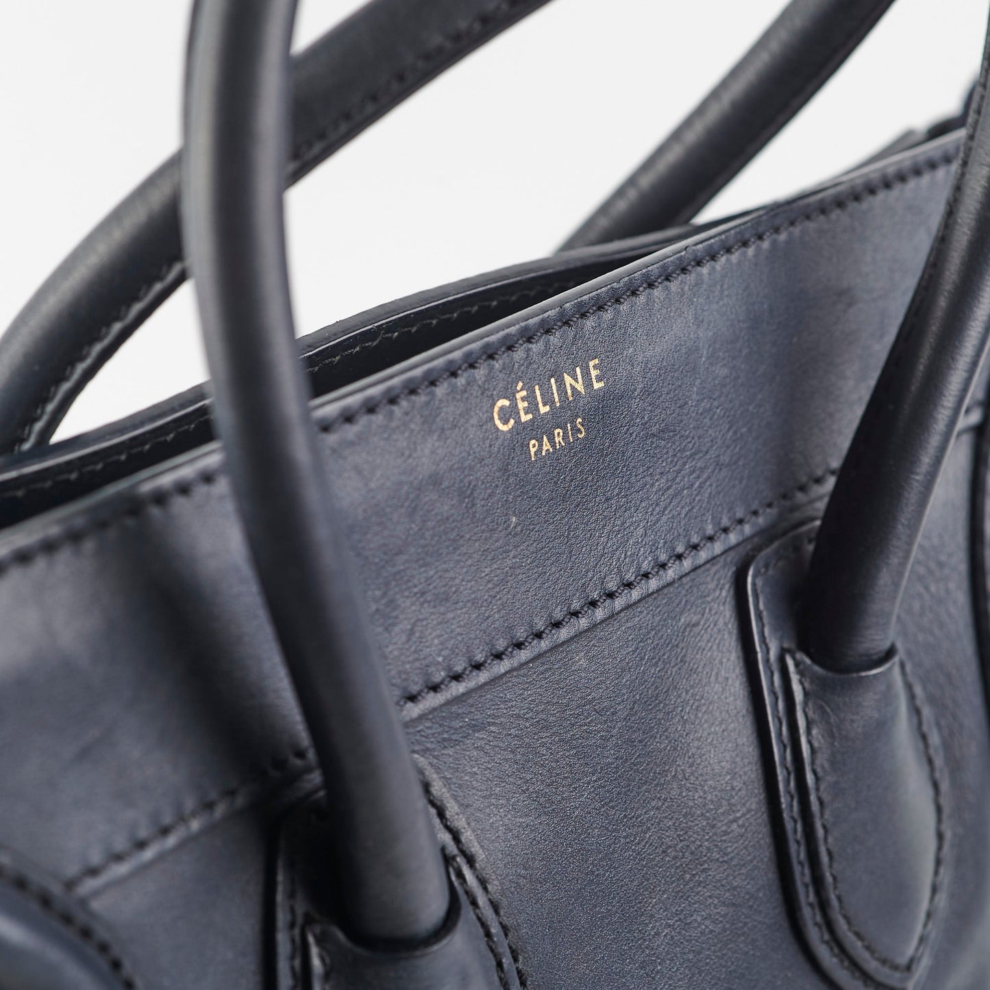 Celine Micro Luggage Black