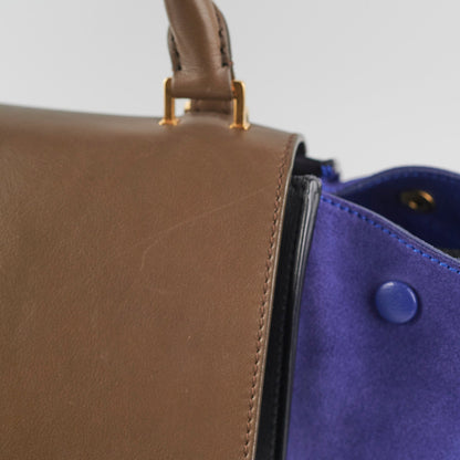 Celine Medium Trapeze Tricolour