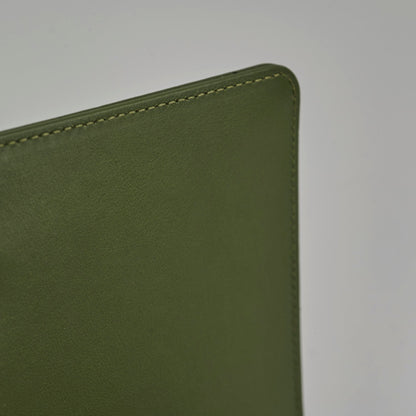 Chanel Old Medium Boy Lambskin Oilve Green