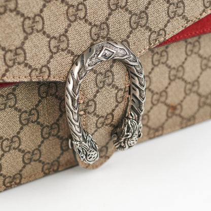 Gucci Dionysus Medium Monogram Red Shoulder Bag