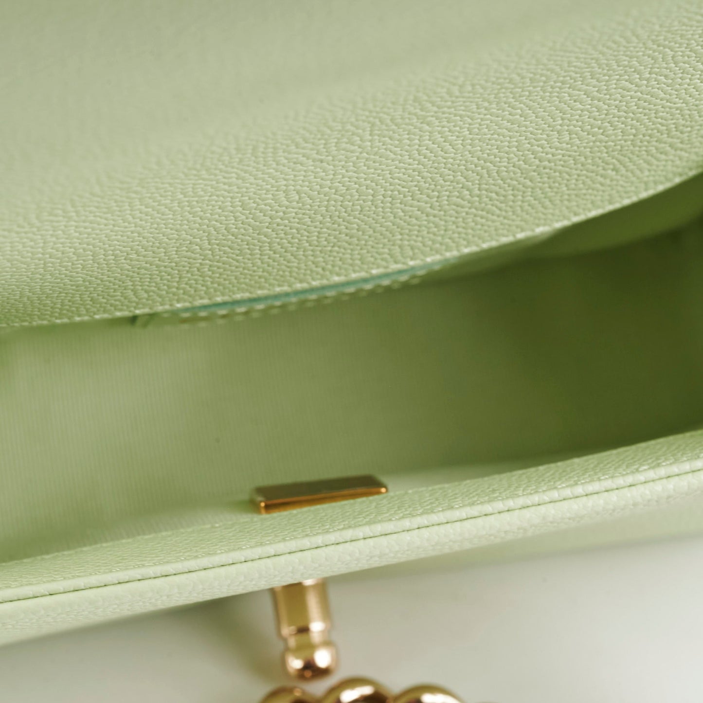 Chanel Caviar Boy Small Light Green (2022)