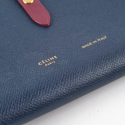 Celine Large Bicolour Strap Wallet