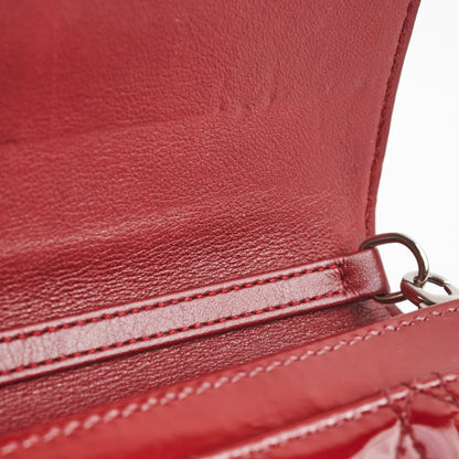 Christian Dior Red Patent Wallet