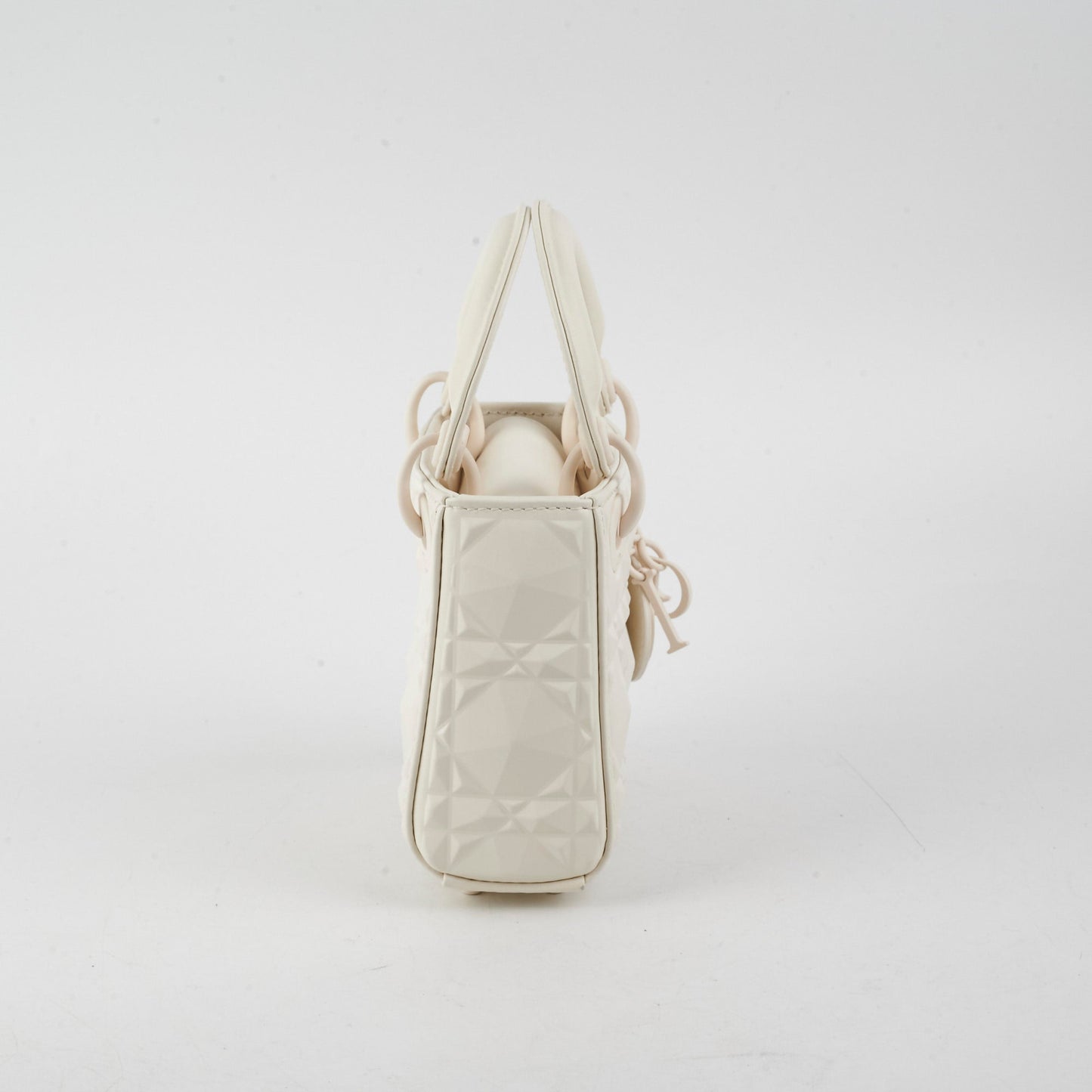 Christian Dior Micro Lady Dior White