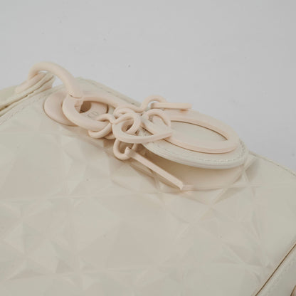 Christian Dior Micro Lady Dior White