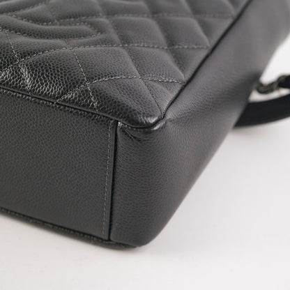 Chanel Caviar PST Petite Shopping Tote Black