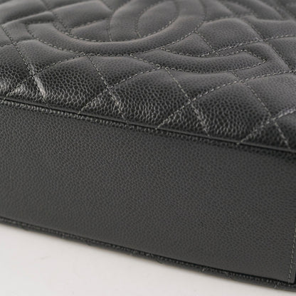 Chanel Caviar PST Petite Shopping Tote Black